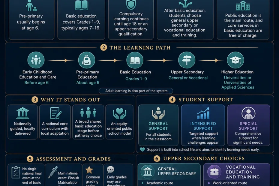 Finland education system emphasizes equity and quality across schools and grades, making it a standout example of innovative teaching methods.